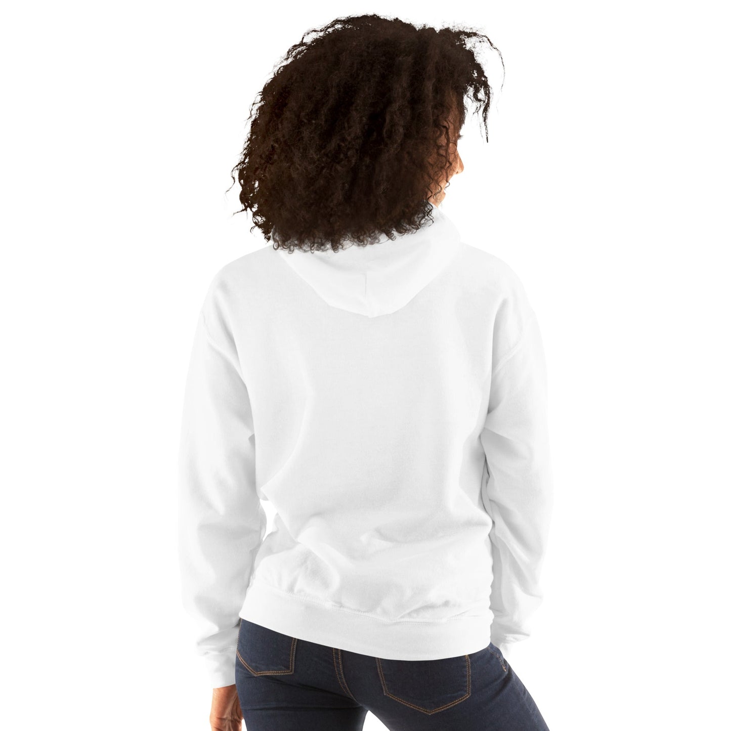 RwandaRenaissance Limited First Edition Hoodie | Sisters | Embroidered Sleeves in White