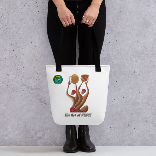 RwandaRenaissance Tote Bag - Peace and Unity - Pot Makers