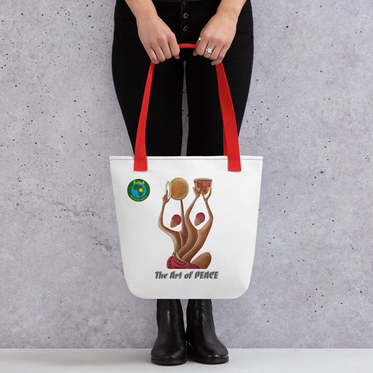 RwandaRenaissance Tote Bag - Peace and Unity - Pot Makers