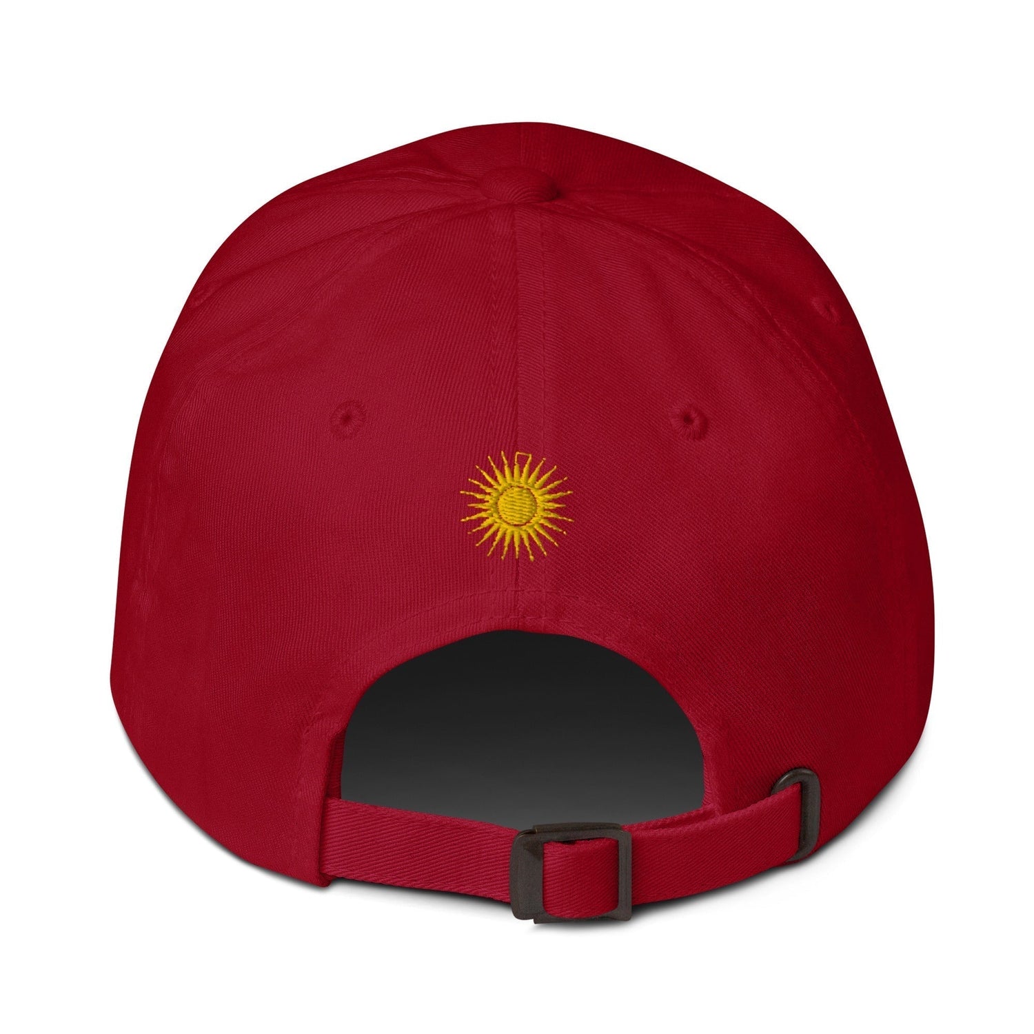 RwandaRenaissance Embroidered Logo Baseball Cap - Multiple Colors in Cranberry by Rwanda Renaissance