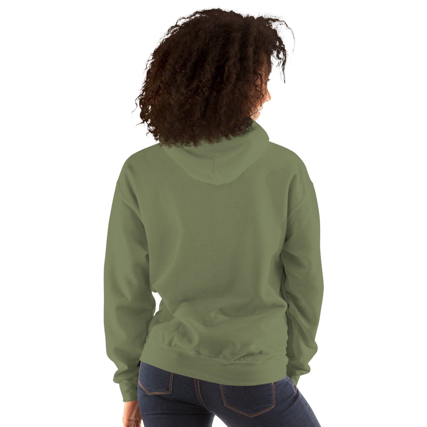 RwandaRenaissance Limited First Edition Hoodie | Amaraba Dance | Embroidered Sleeve & Neckline Logo in Military Green