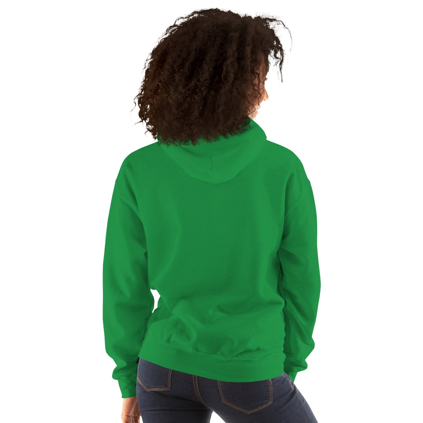 RwandaRenaissance Limited First Edition Hoodie | Amaraba Dance | Embroidered Sleeve & Neckline Logo in Irish Green