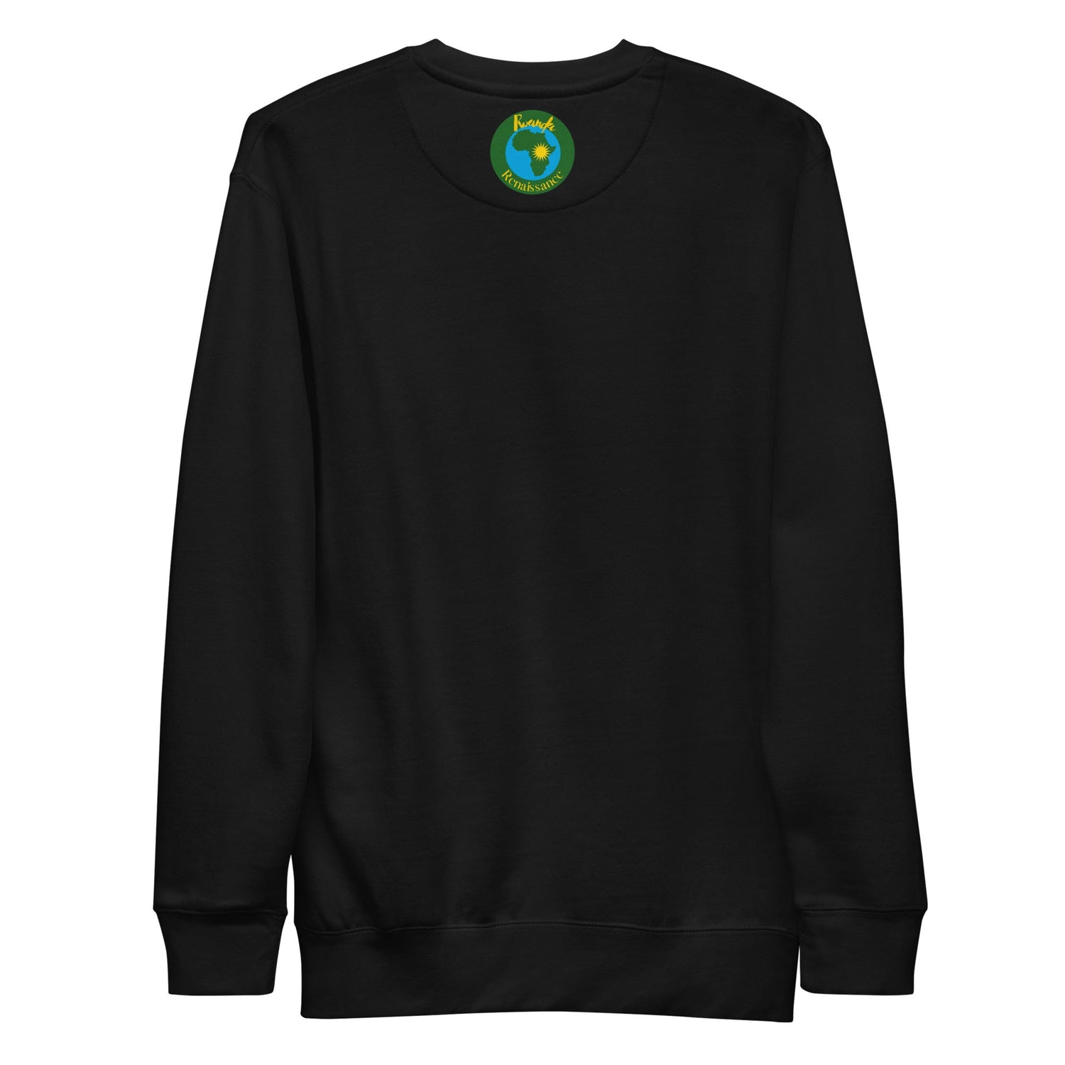 RwandaRenaissance Sweatshirt - Elegance in Motion - Amaraba Dance in Black