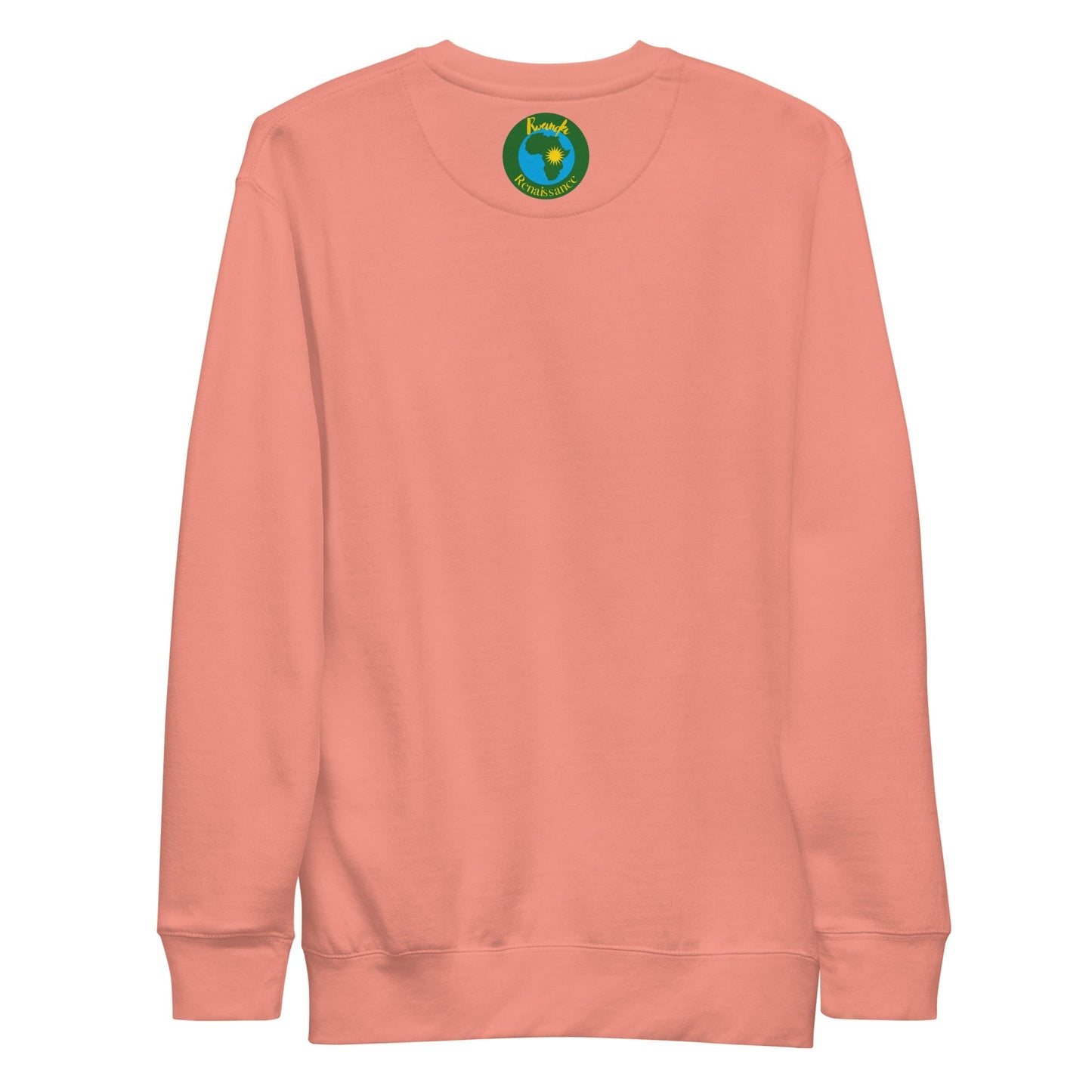 RwandaRenaissance Sweatshirt - Elegance in Motion - Amaraba Dance in Dusty Rose