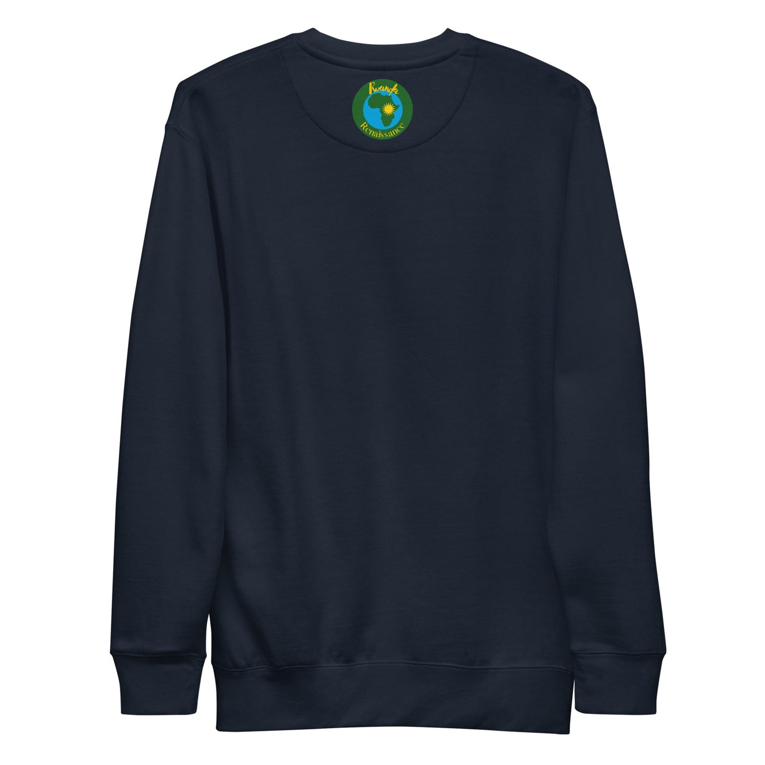 RwandaRenaissance Sweatshirt - Elegance in Motion - Amaraba Dance in Navy Blazer