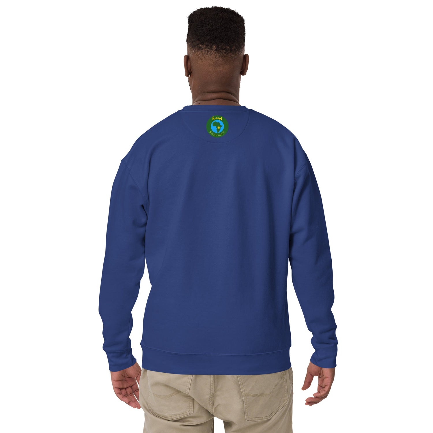 RwandaRenaissance Sweatshirt - Unity and Peace - Pot Makers in Team Royal