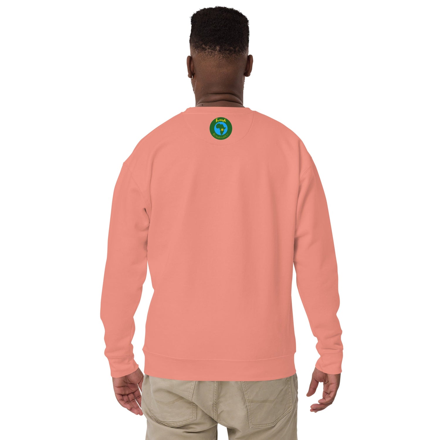 RwandaRenaissance Sweatshirt - Unity and Peace - Pot Makers in Dusty Rose