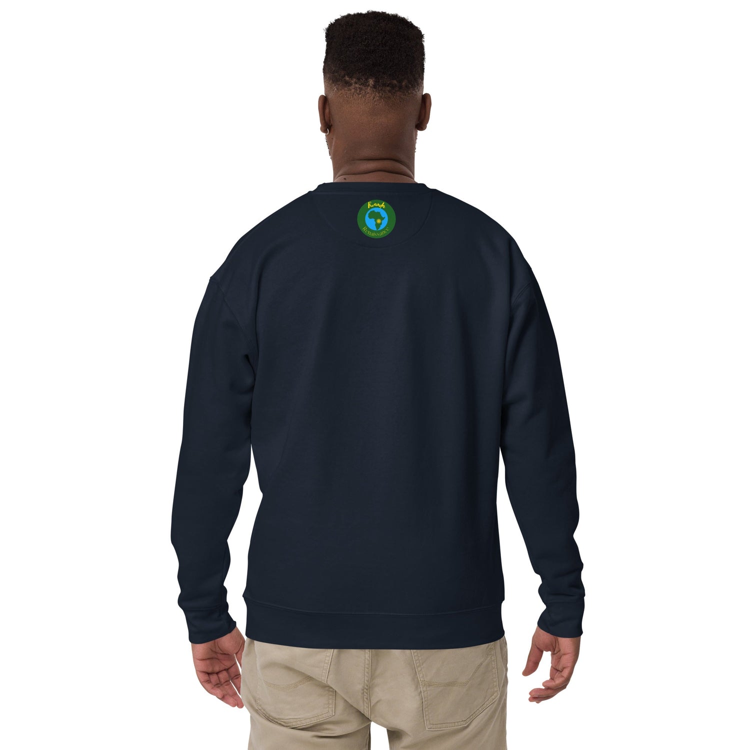 RwandaRenaissance Sweatshirt - Unity and Peace - Pot Makers in Navy Blazer